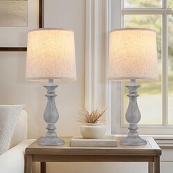 Piodo Lamps Set of 2 Vintage Rustic Farm