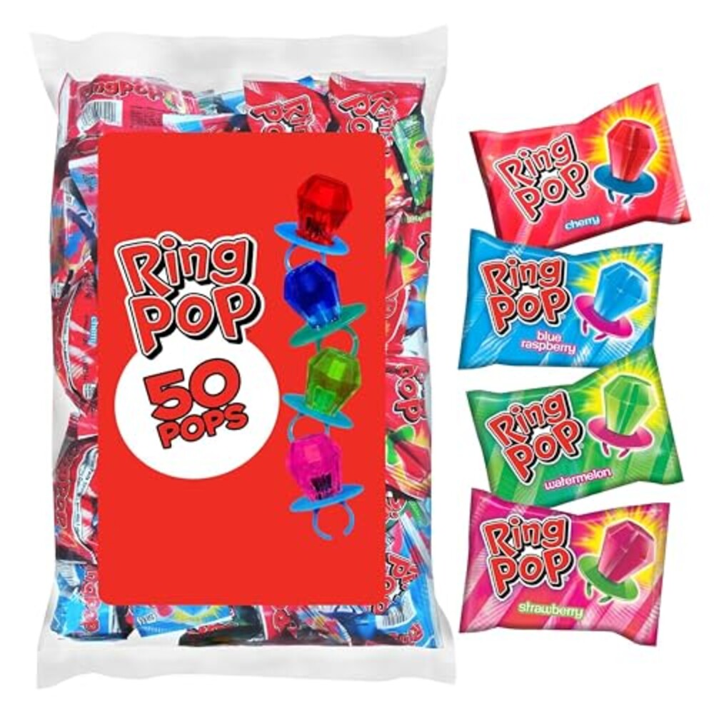 Ring Pop Lollipops - Bulk Candy Individu