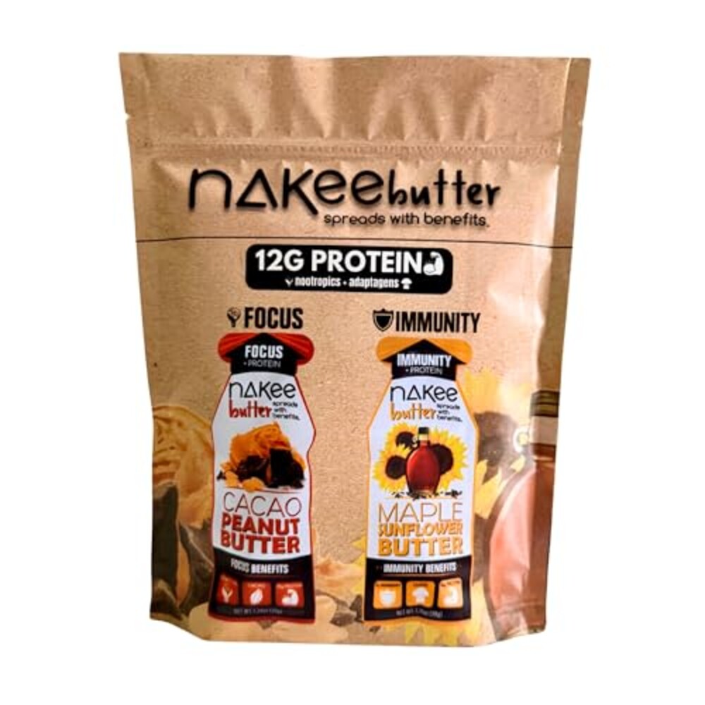 Nakee Butter Variety Pack, Gluten-Free