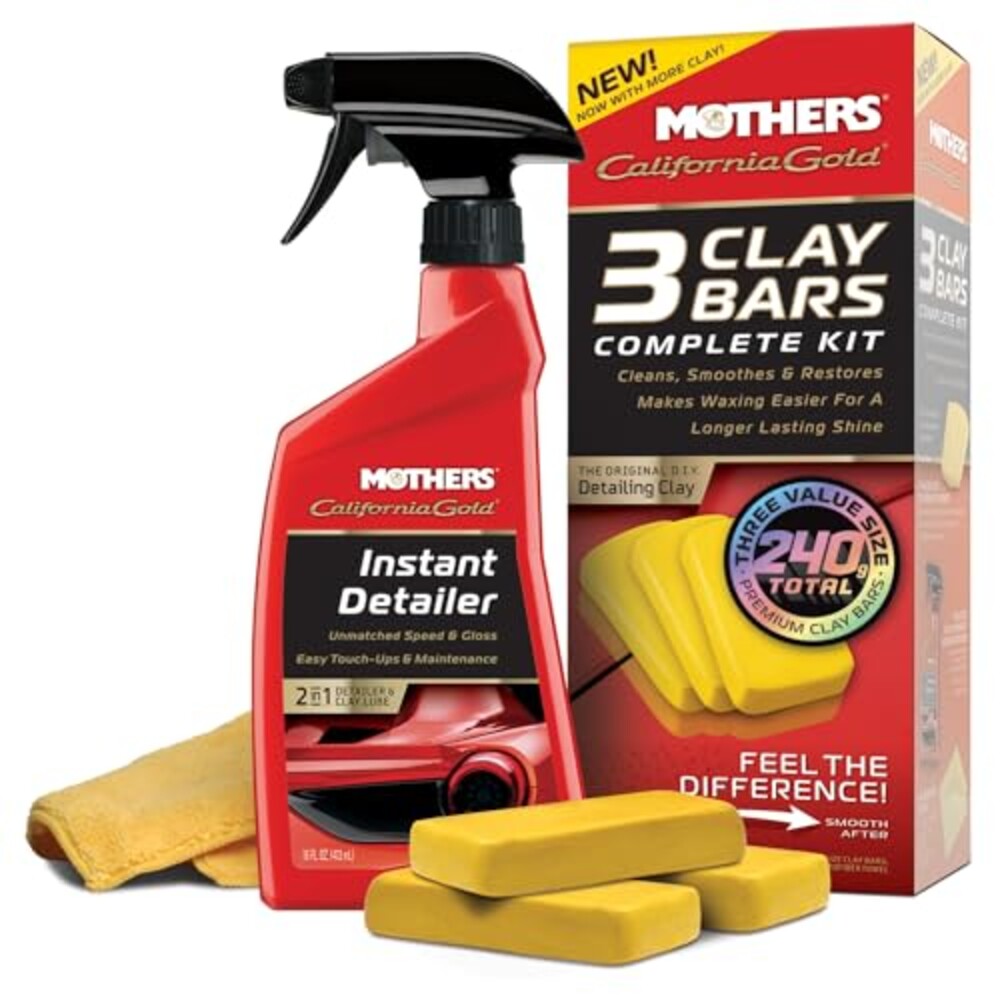 Mothers California Gold 3 Clay Bar Compl