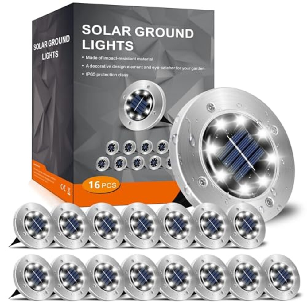 INCX Solar Lights Outdoor Waterproof, Co