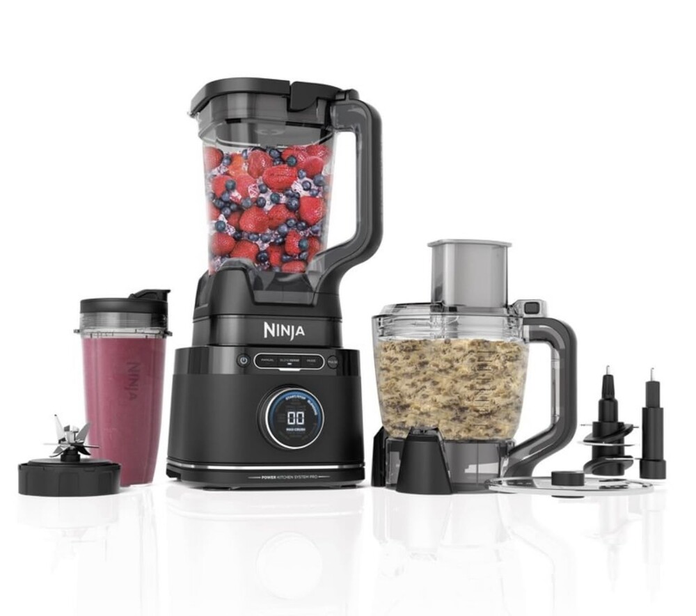 NINJA DETECT KITCHEN SYSTEM POWER BLENDER + PROCESSOR PRO TB401 - BLACK