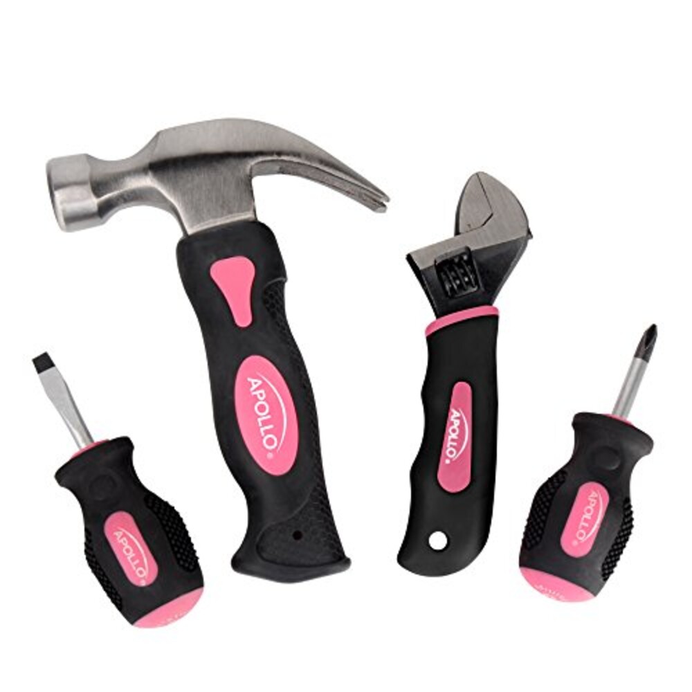 Apollo Tools 4 Piece Stubby Tool Set, Pi