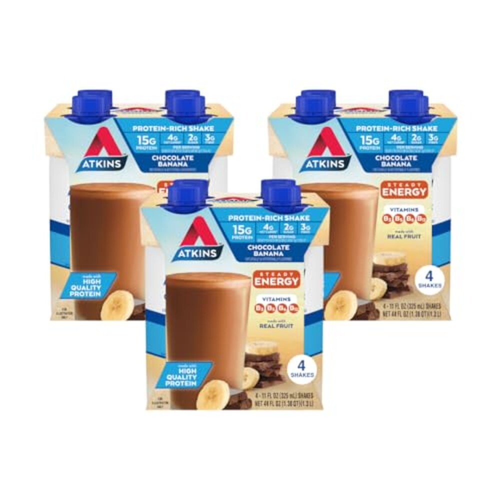 Atkins Chocolate Banana High Protein Sha