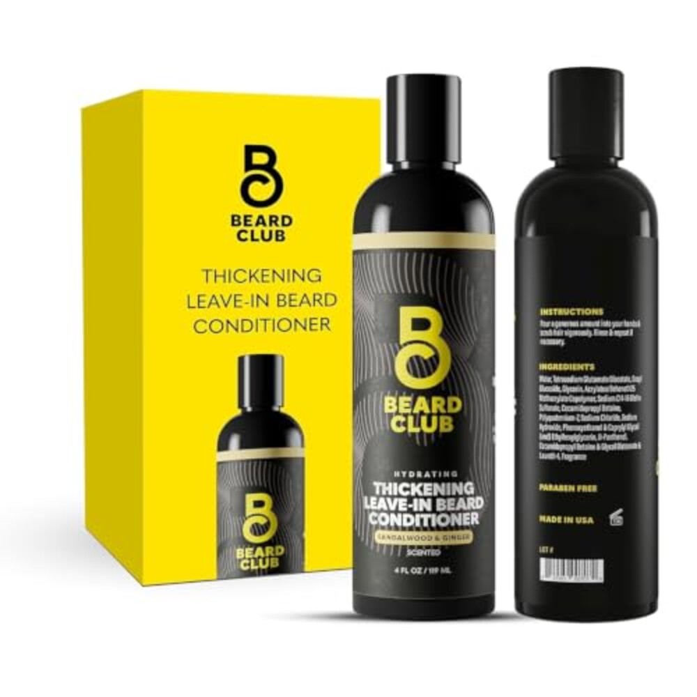 The Beard Club Thickening Leave-In Beard