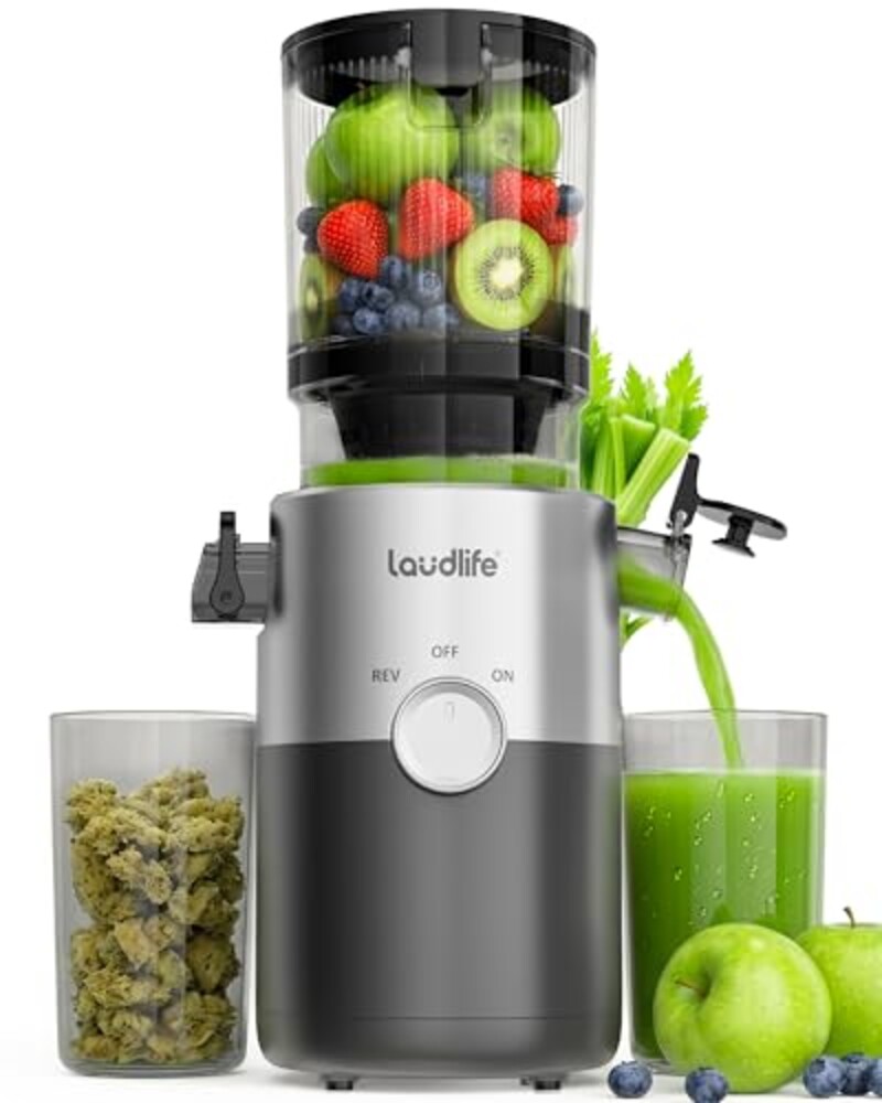LAUDLIFE Cold Press Juicer Machines, 5.4
