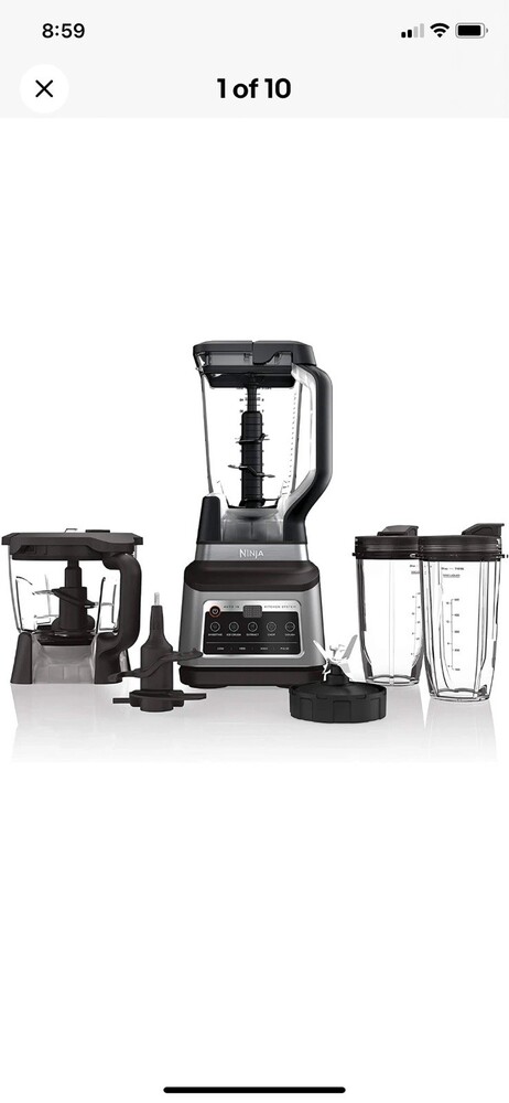 NEW - Ninja Professional Kitchen System Auto-iQ Blender -
