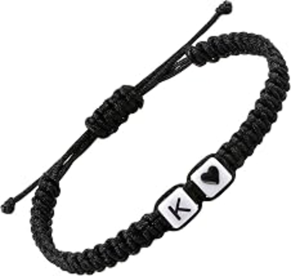 SUMMER LOVE Valentine's Day Gift Birthday Gift Ideas Letter Initial Bracelet for Men Women Teens Son Daughter,Cute Anniversary Matching Couple Bracelets for Him Her Boyfriend Girlfriend
