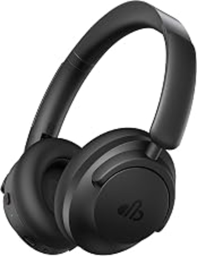 Hybrid Active Noise Cancelling Headphones, Over-Ear Bluetooth Headphone with Hi-Res Audio, 90H Playtime, Deep Bass, Transparency Mode, Foldable Comfort Cups, Graduation Gifts for Travel Office - Black