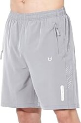 NORTHYARD Men's Athletic Running Shorts Gym Workout 7"/9"/5" Zipper Pockets | Quick Dry, Lightweight, Breathable, Unlined, Moisture-wicking, Reflective Strips, Elastic Waist, Sports Basketball Tennis