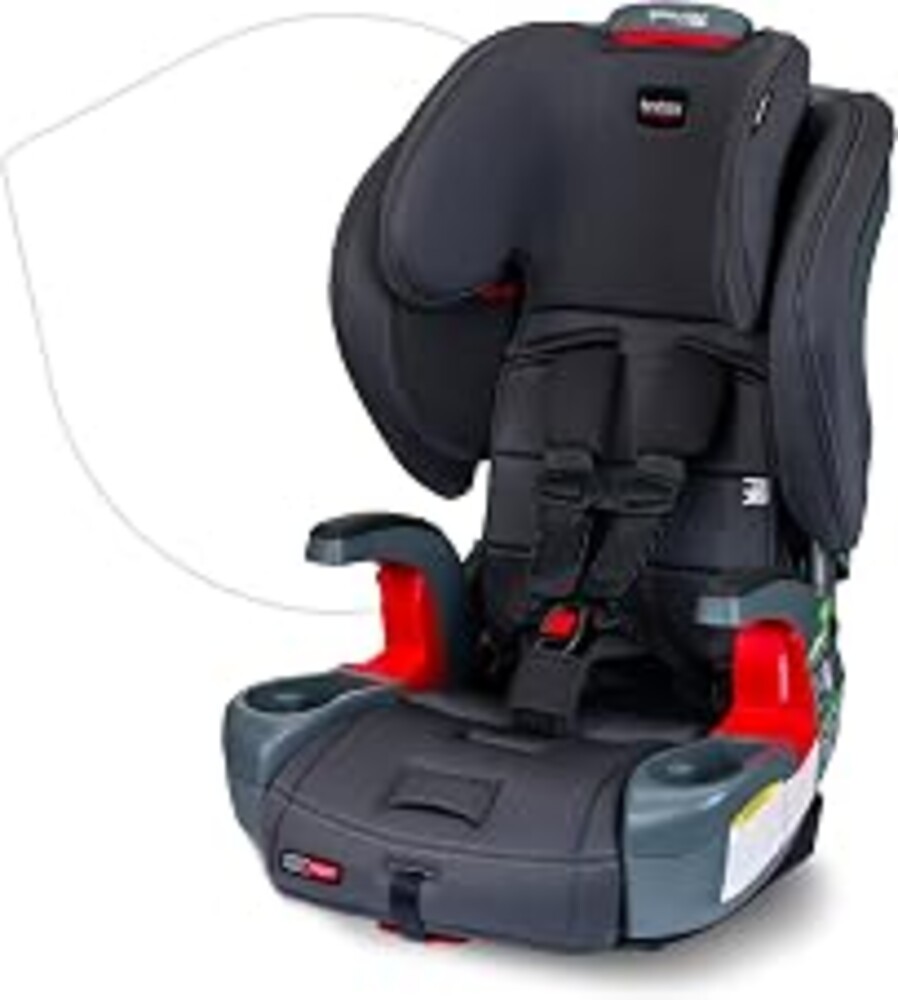 Britax Grow with You ClickTight Harness-2-Booster Car Seat, Cool N Dry - Cool Flow Moisture Wicking Fabric