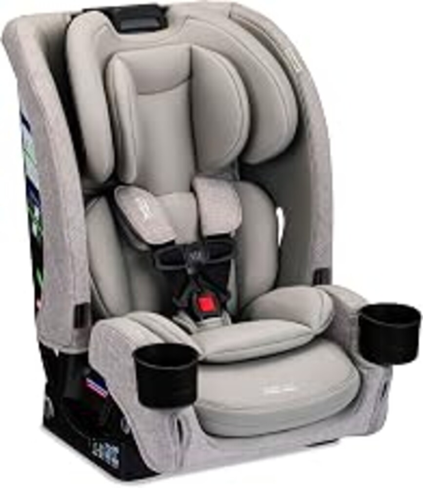 Britax One4Life Slim All in One Car Seat, Up to 10 Years Use — Parchment | Rear Facing, Forward Facing, & Booster Mode, 17.5” Slim Car Seat Design, Easy Installation With ClickTight, SafeWash Fabrics