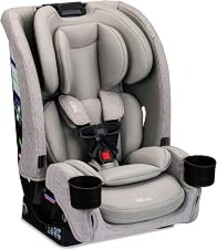 Britax One4Life Slim All in One Car Seat, Up to 10 Years Use — Parchment | Rear Facing, Forward Facing, & Booster Mode, 17.5” Slim Car Seat Design, Easy Installation With ClickTight, SafeWash Fabrics
