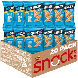 PopCorners Popped Corn Snacks, White Che