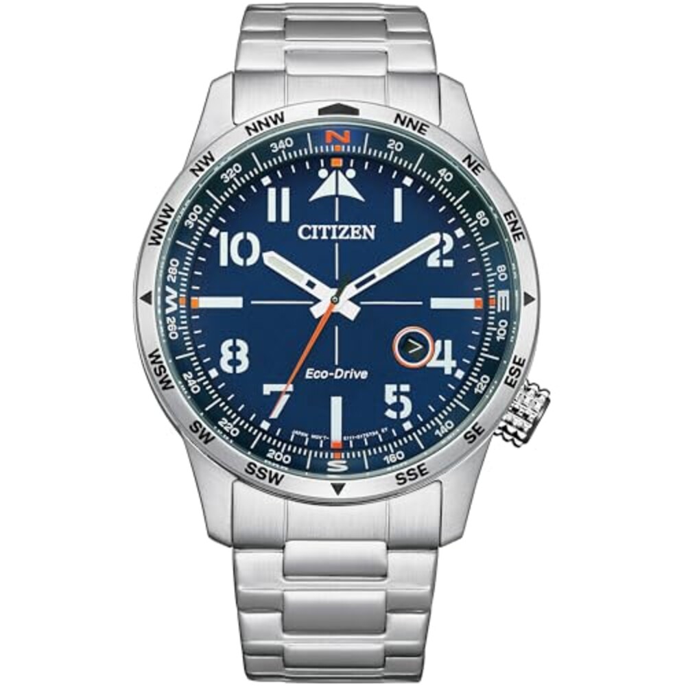 CITIZEN Men's Eco-Drive Avion 43mm Stain