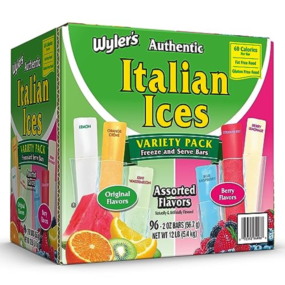 Wyler's Authentic Italian Ice Freezer Po