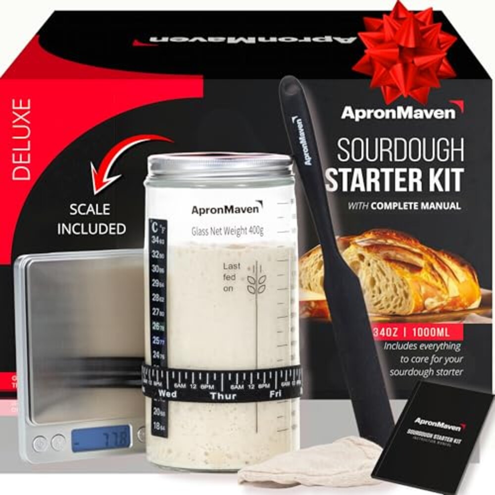 Complete Sourdough Starter Kit – Glass J