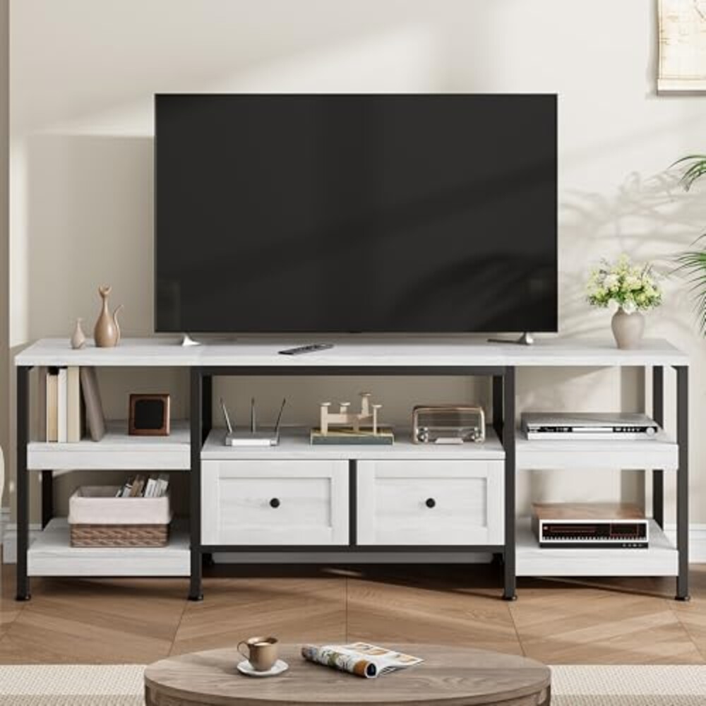 Garvee 71 in Industrial TV Stand with 2