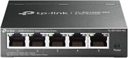 TP-Link TL-SG105S-M2, 5 Port Multi-Gigabit 2.5G Unmanaged Ethernet Switch | Ethernet Splitter, Plug & Play, Desktop/Wall Mount, Silent Operation
