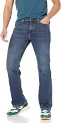 Amazon Essentials Men's Straight-Fit Bootcut Jean - Discontinued Colors