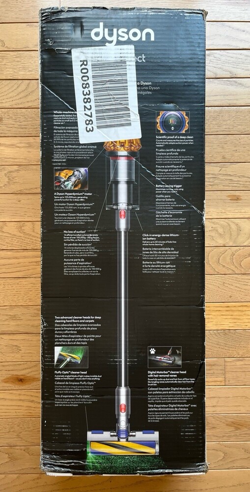 Dyson V15 Detect Cordless Vacuum Cleaner SV47 Brand New Sealed In Box Free Ship!