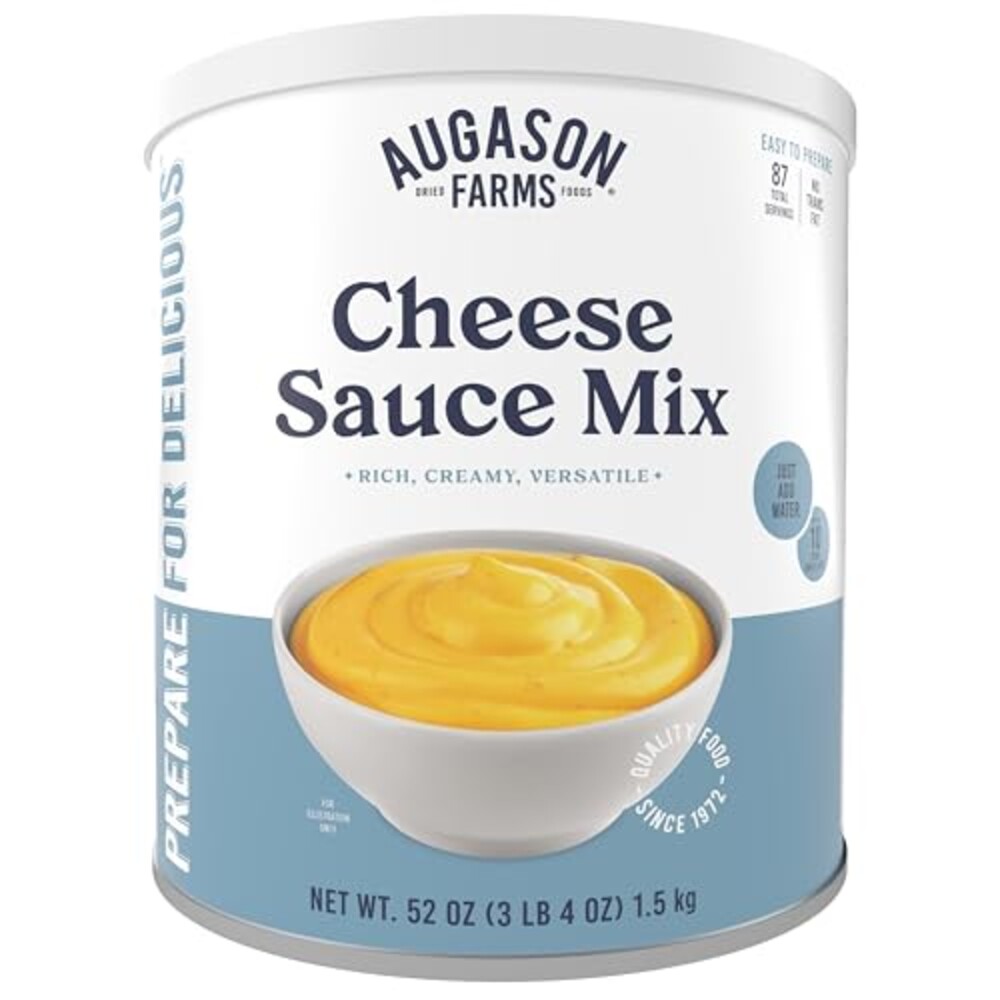 Augason Farms Cheese Sauce Mix Can