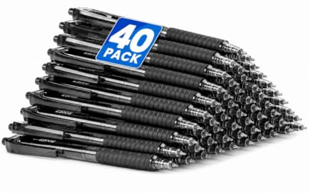 Sooez 40 Pack Bulk Pens Ballpoint, Smoot