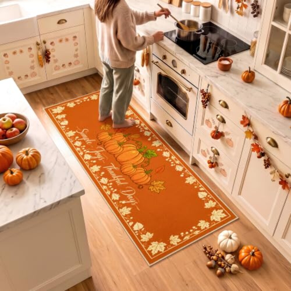Acapet Fall Kitchen Rugs Runner 2'x6', H