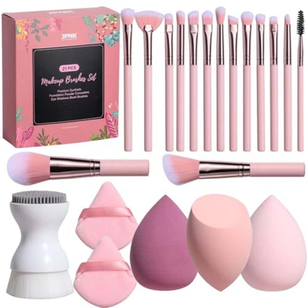 JPNK Makeup Brushes Set – 21PCS Makeup S