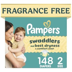 Swaddlers Diapers, Size 2 (10-22 lbs), 1