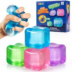 JOYIN 4 Pack Stress Cube, 2'' High Densi