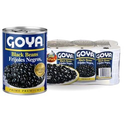 Goya Black Beans, High in Fiber, 15.5 Ou