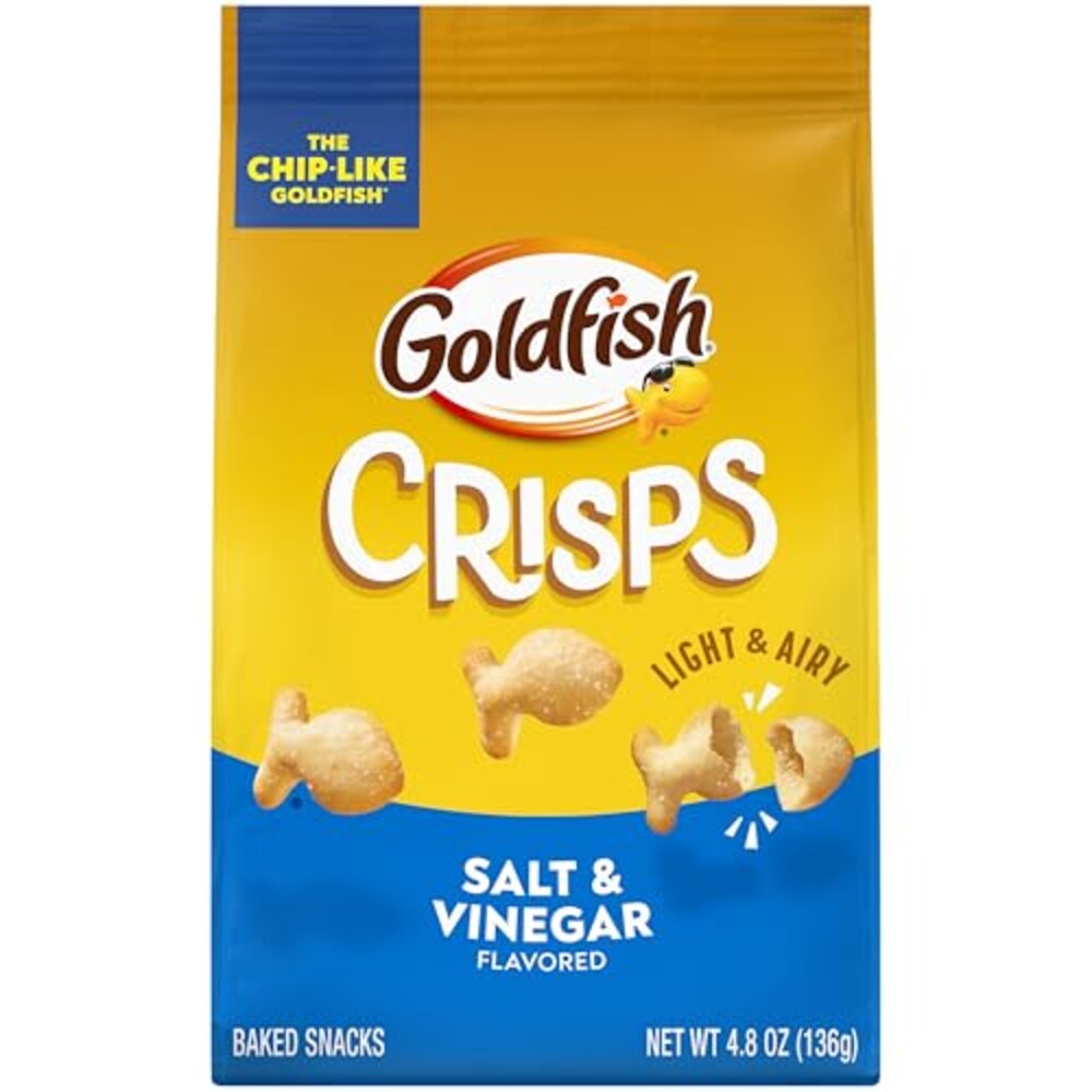 Goldfish Crisps Salt & Vinegar Baked Chi