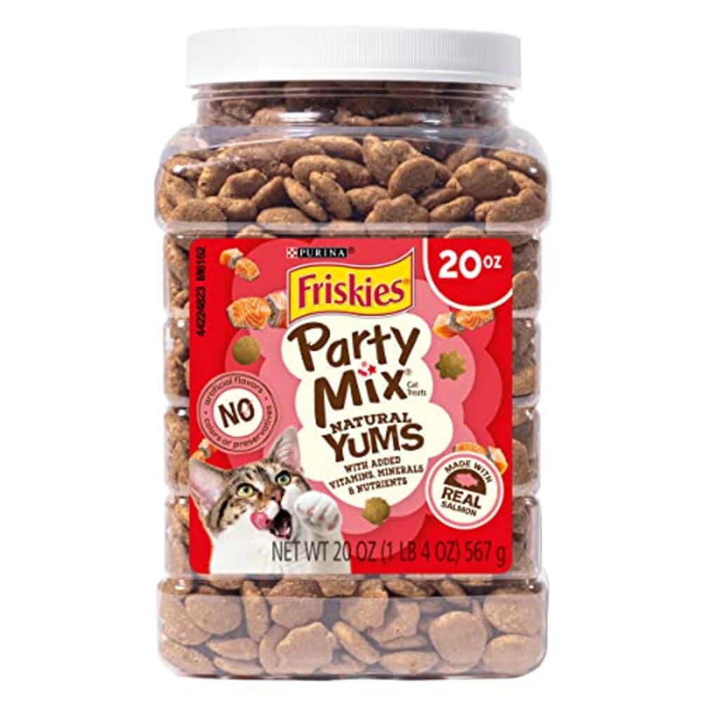 Friskies Purina Party Mix Natural YUMS R