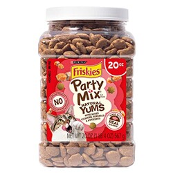 Friskies Purina Party Mix Natural YUMS R