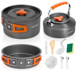 NutriChef Camping Cookware Set - Lightwe