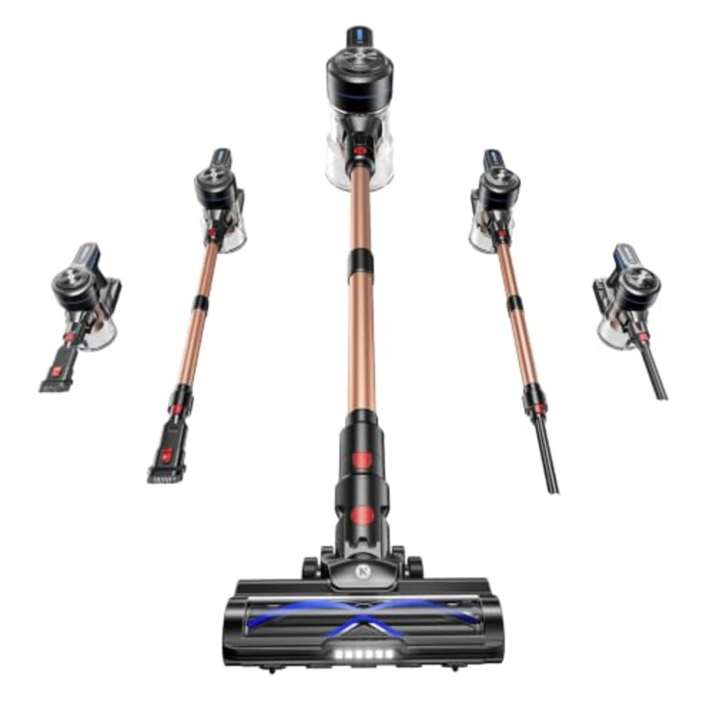 NADALY Cordless Vacuum Cleaner, 580W 50K
