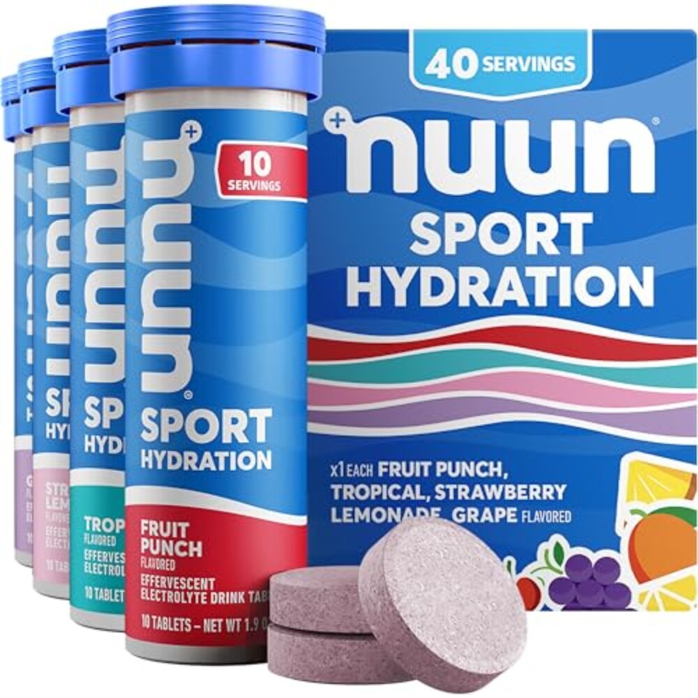 Nuun Sport Electrolyte Tablets Mixed Fla