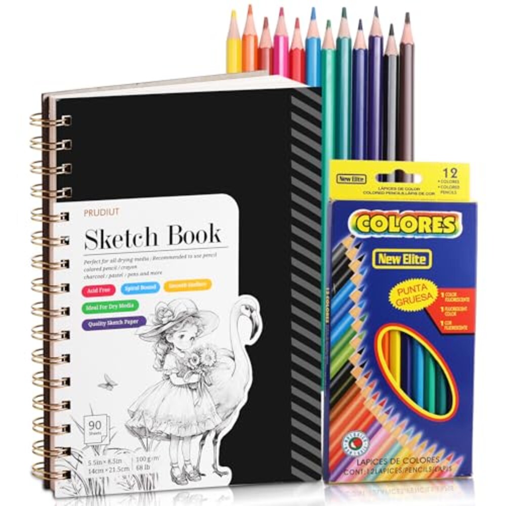 5.5 × 8.5In Sketch Book Set for Kids, 10