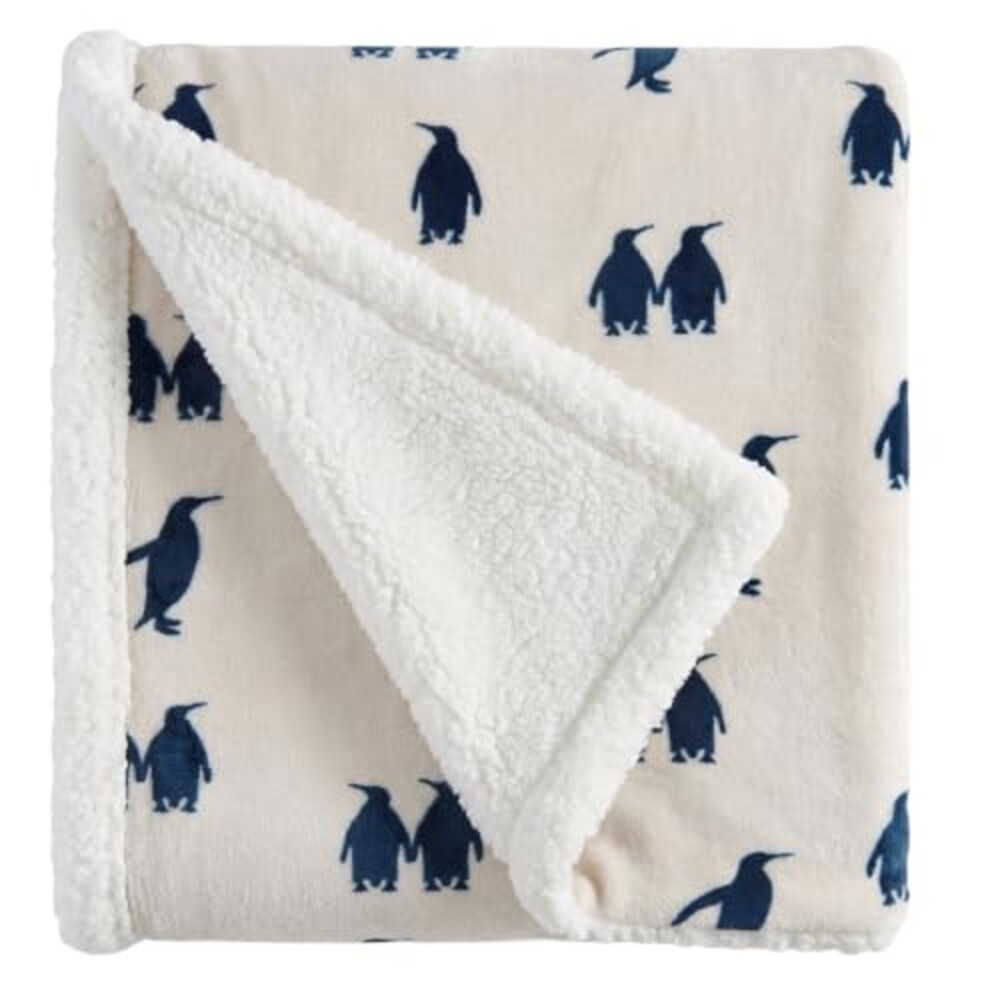 Eddie Bauer - Embossed Plush Throw Blank