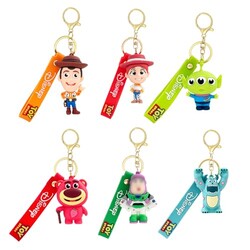 YOOMODERN 6Pcs Toy Cartoon Story Keychai