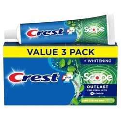 Crest Complete Whitening + Scope, Long L