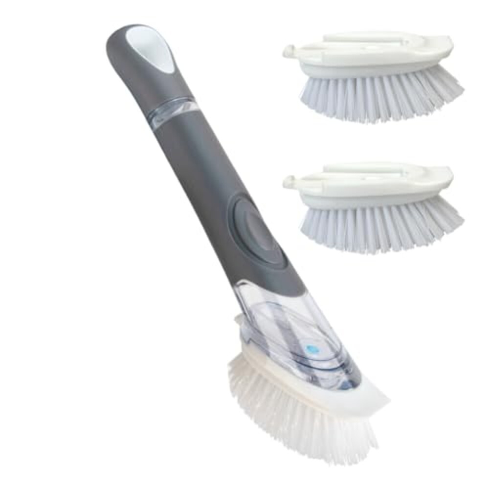 CELOX Dish Brush with Soap Dispenser, 1