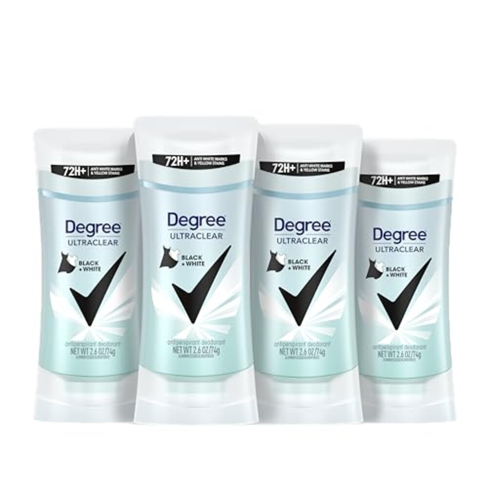 Degree Women's Black+White 4 Count Antip