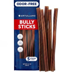 Natural Bully Sticks For Large Dogs - 12
