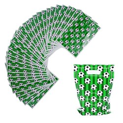 GEKIRO 30 Pack Soccer Party Favor Bags w