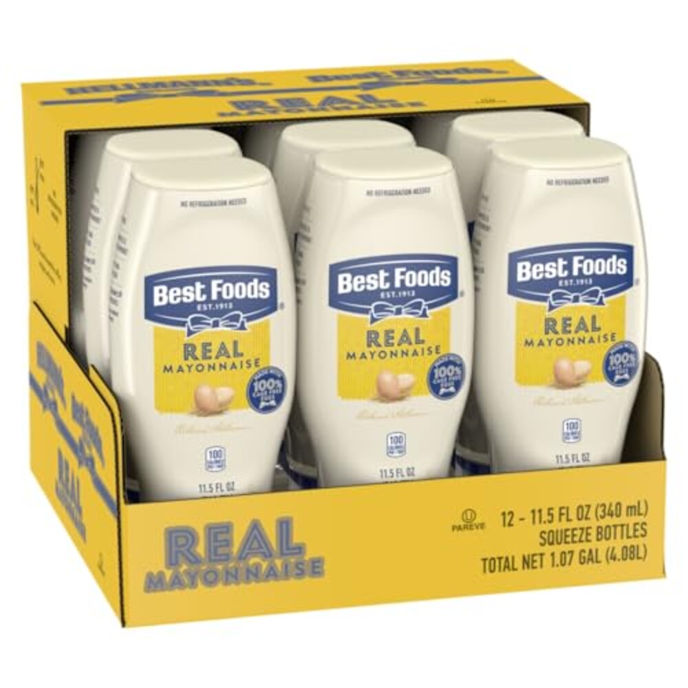 Best Foods Real Mayonnaise Squeeze Bottl