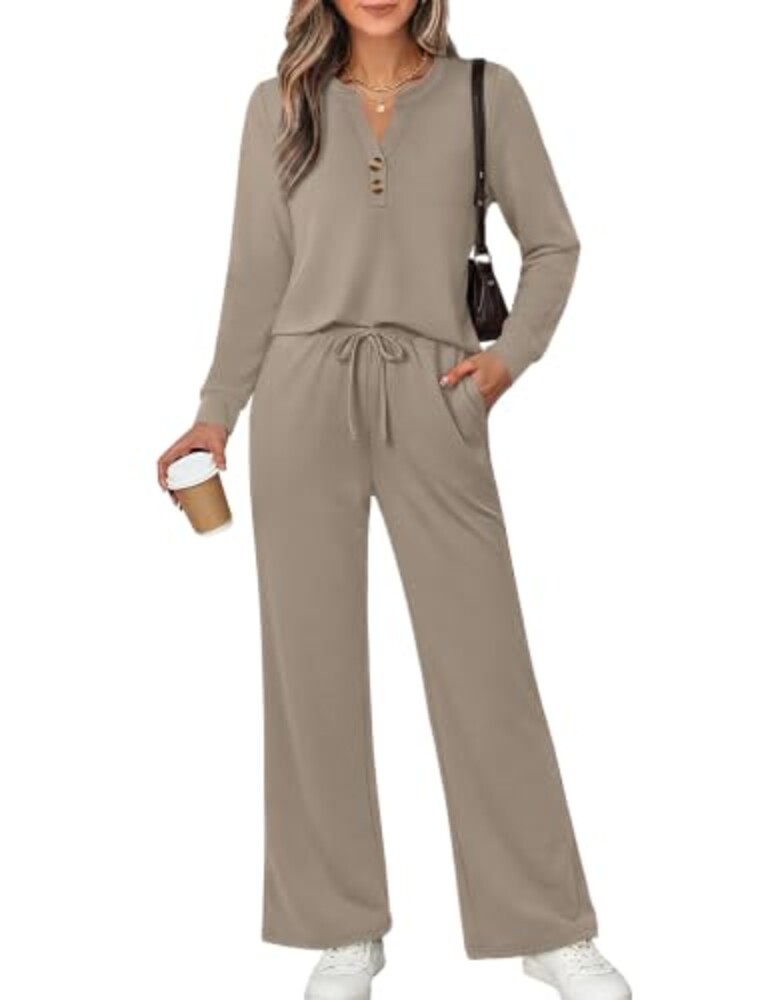 WIHOLL Lounge Sets for Women Fall 2 Piec