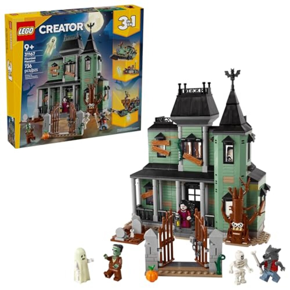 LEGO Creator 3 in 1 Haunted Mansion Buil