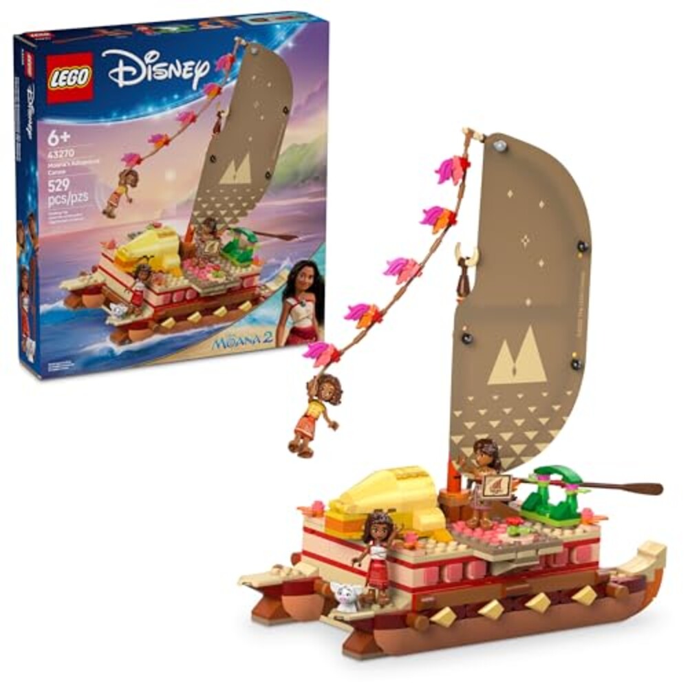LEGO Disney Moana's Adventure Canoe Buil